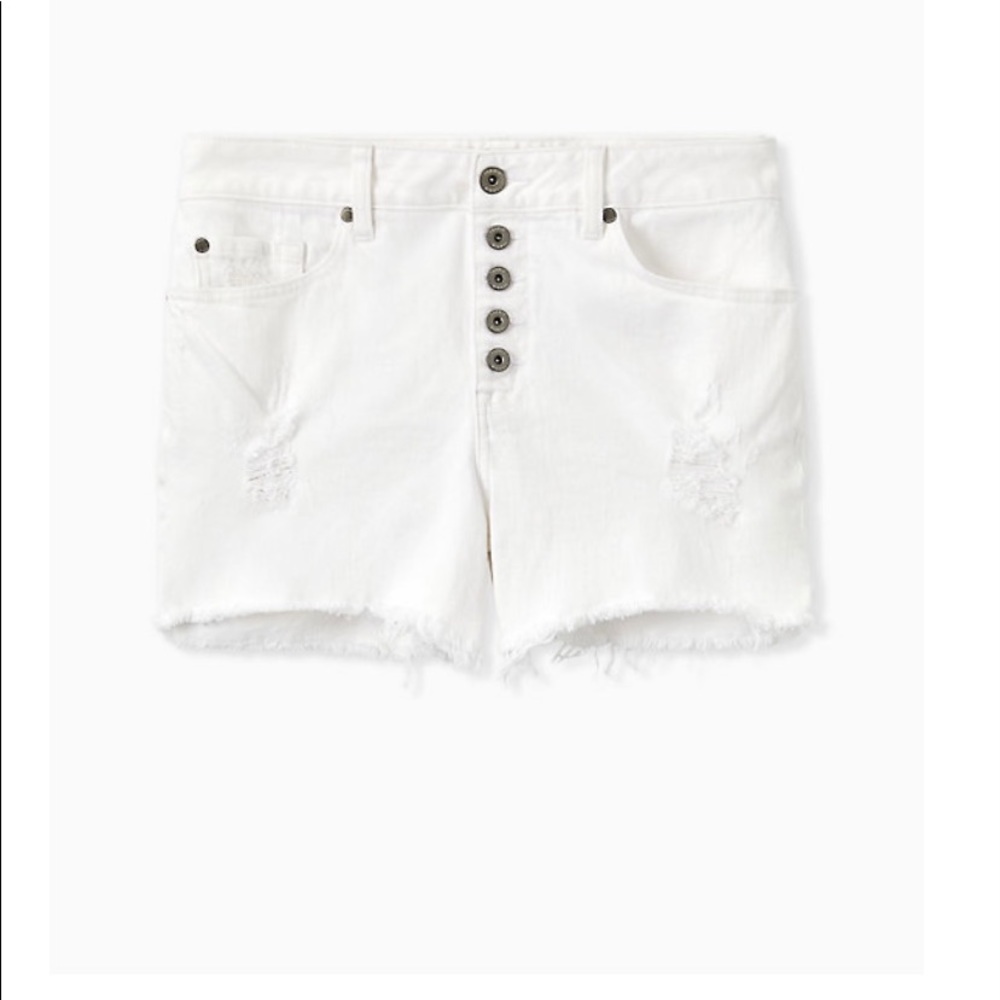 White shorts